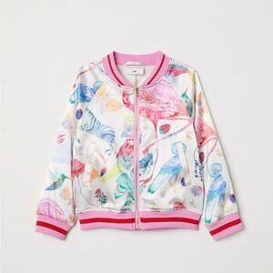 H&M Michelle Morin Girls Bomber Jacket